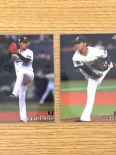 2019プロ野球チップスラッキーカード　山本由伸２枚 2018 2019カルビー 山本由伸 プロ野球チップス カード 168 2枚売り