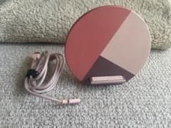 【中古】NATIVE UNION イタリア製ナパレザー Qi対応ワイヤレス充電器