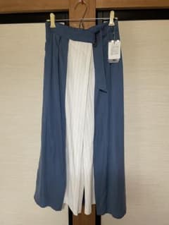 【bellus closet】未使用タグ付き　ストライプ キュロットのサムネイル