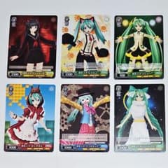 初音ミク Project DIVA ヴァイスシュヴァルツ 6枚セット ① - メルカリ