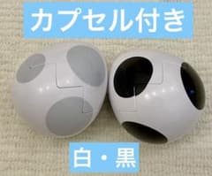 ヨッシー めじるしアクセサリー ガチャ 白 黒 2種セット マリオ