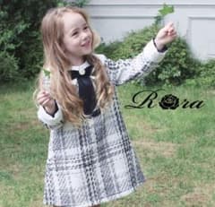 フォーマル ツイード ワンピース　Rora 120のサムネイル