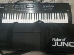 【美品】Roland JUNO-D 61鍵 シンセ ケース付きのサムネイル