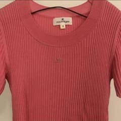 クレージュ　サマーニットピンクのサムネイル