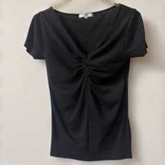 NATURAL BEAUTY BASIC ブラック 半袖 カットソー