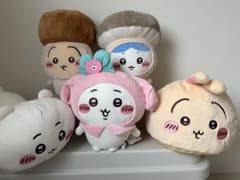 ちいかわ　ぬいぐるみ　5点セット ちいかわ かわいいぬいぐるみセット 5体 - メルカリ
