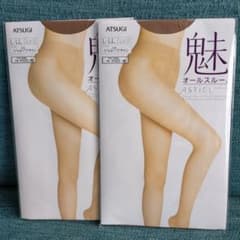 ATSUGI【魅】ストッキング　2足組　L〜LLのサムネイル
