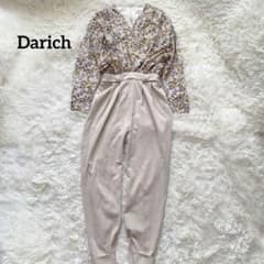 Darich ダーリッチ ペイントフラワー オールインワン イエローベージュ 