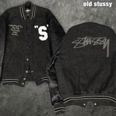 old stussy 00s バーシティ スタジャン ジャケット ステューシー old stussy 00s バーシティ ジャケット スタジャン ステューシー