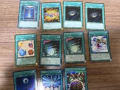 遊戯王 月の書スーパーレア(SR) BE02-JP190 魔法カード11枚セットのサムネイル
