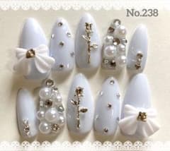 No.238 量産型 ガーリーネイル 埋めつくしネイルのサムネイル