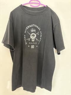 Stussy スカルプリント Tシャツ Lサイズ ブラックのサムネイル