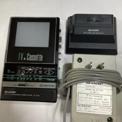 SHARP JC-TV10 TV & カセットプレーヤー ジャンク品 - メルカリ