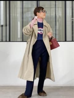 stammbaum　　Trench Coat ベージュ ロングトレンチコートのサムネイル