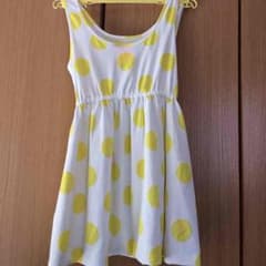 【みずき様】ももクロ ももたまワンピース 黄色のサムネイル