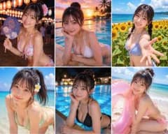 【480円】オリジナル風イラスト｜写真サイズ｜リクエスト受付中のサムネイル