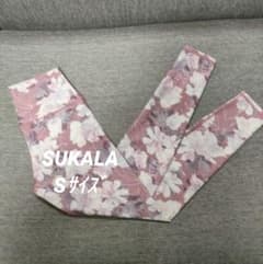⑧SUKALA スカーラ ヨガウェア レギンス 花柄 S ピンク - メルカリ