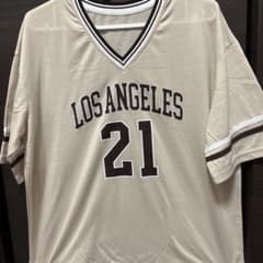 LOS ANGELES 21 半袖Tシャツ ベージュのサムネイル