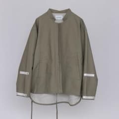 AIMNAIM サムエ ジャケット ブルゾン アウター 上着 スタンドカラー 