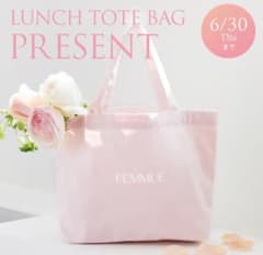 【新品未開封】ファミュ　ランチトートバックのサムネイル