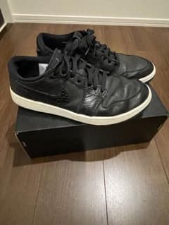 NIKE AIR JORDAN ゴルフ1 LOW ブラック クロコ型押しのサムネイル