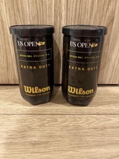 【新品未開封】Wilson US OPEN テニスボール 2缶セットのサムネイル