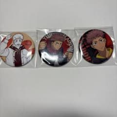 呪術廻戦 虎杖悠仁 缶バッジ 3個セット - メルカリ