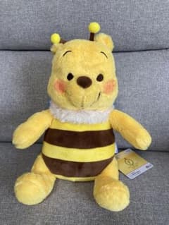くまのプーさん　みつばち　BIGぬいぐるみのサムネイル