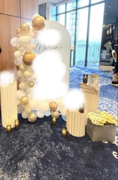 ウェルカムスペース 円柱スタンド ディスプレイスタンド 円柱ポール