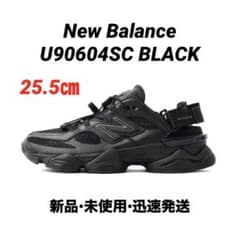 新品】New Balance U90604SC BLACK 25.5㎝ 希少 - メルカリ