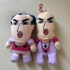 クレヨンしんちゃん マカオとジョマ ぬいぐるみ キーホールダーのサムネイル