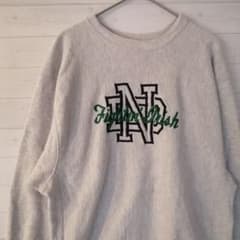 希少XXL 90s USA製 チャンピオン リバースウィーブ ノートルダム大学 