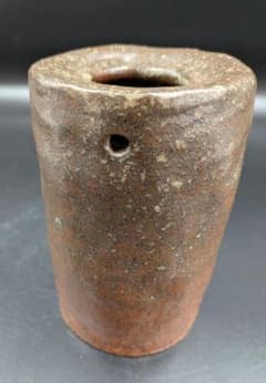 【信楽焼 福昌 作 焼締花入】のサムネイル