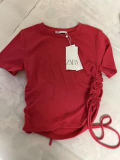 ZARA ホットピンク　Tシャツのサムネイル
