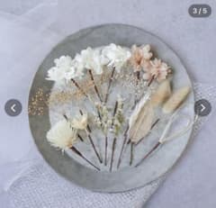 値下げ交渉ok!!ヘッドドレス　プリザーブドフラワー髪飾りのサムネイル