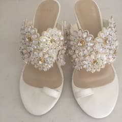 RANDAお花のサンダル１回着用のサムネイル