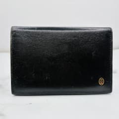 【美品】Cartier カードケース ブラック レザー