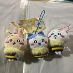 ちいかわハチさんマスコット ハチワレ うさぎ ちいかわ3体セット