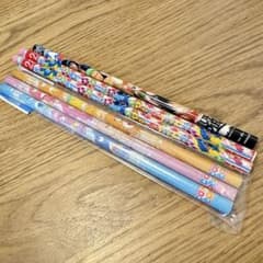 鉛筆 6本セット ケアベア ONE PIECE スティッチ(2B)のサムネイル