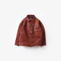 【最安値】GOOD KARMA DEVELOPMENT DAVE エゾジカレザーのサムネイル