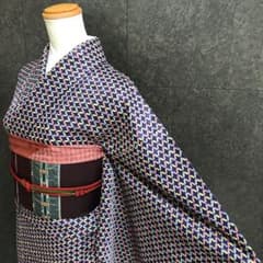 小紋 古典風コーデ★のサムネイル