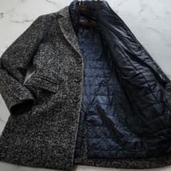 極美品✨ヘルノ チェスターコート 2way レイヤード ヘリボーン