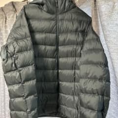 美品　UNIQLO ウルトラライトダウンパーカージャケット ダークグリーン　XL - 5
