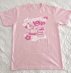 まゆ様専用 Japan Cup チアリーディング Tシャツ ライトピンクMのサムネイル