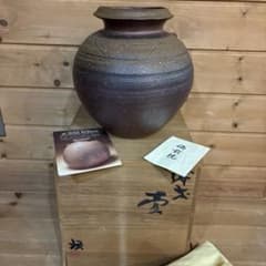備前焼　壺　正宗　悟　レトロ　正宗悟 備前焼 壺 正宗 悟 レトロ 正宗悟 - メルカリ