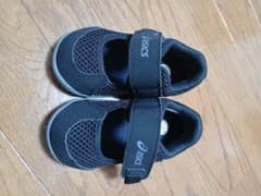 ASICS キッズシューズ 13.0cm ブラック