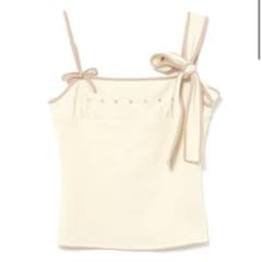 andmary Bella ribbon tank ivoryのサムネイル