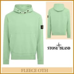 STONE ISLAND フリースオット ストーンアイランド パーカー 緑 - メルカリ
