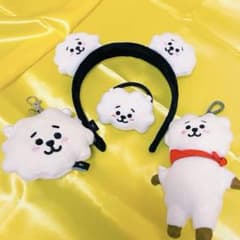 RJ 공식 상품 봉제인형 카츄샤 BT21 마스코트 진 BTS