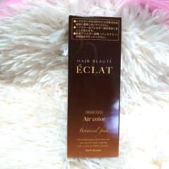 ヘアボーテ  エクラ ボタニカルエアカラーフォーム ダークブラウン 80gのサムネイル